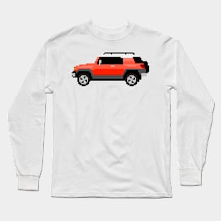 Toyota FJ Cruiser Pixelart Long Sleeve T-Shirt